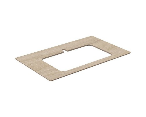 Столешница под раковину Kerama Marazzi Plaza Modern Риальто 80 Песочная