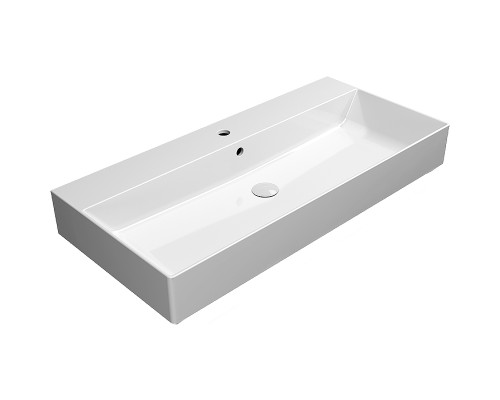 Раковина GSI Kube X 100 9423111 Белая