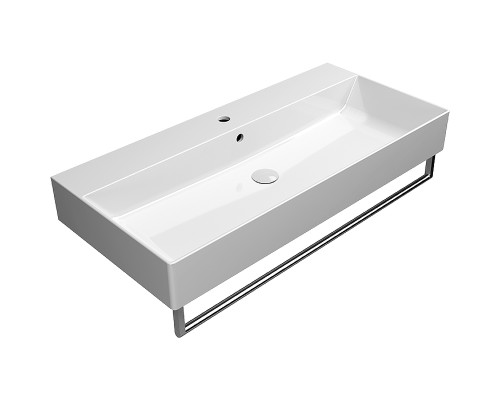 Раковина GSI Kube X 100 9423111 Белая