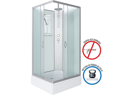 Душевая кабина Niagara Classic 90x70 NG-33974-14QBKT без гидромассажа