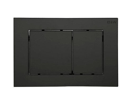 Клавиша смыва Black&White Universe WPI-09532 09532 Matt Black