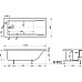 Ванна из искусственного камня STWORKI Ольборг 170x80 ФР-00014091 без гидромассажа