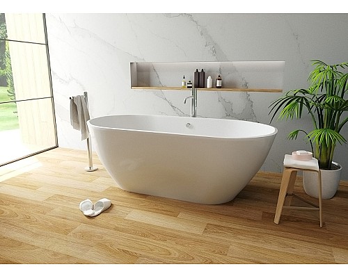 Ванна из искусственного камня STWORKI Берген 170x80 без гидромассажа