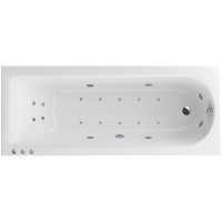 Акриловая ванна Excellent Aurum Slim 180x80 с гидромассажем