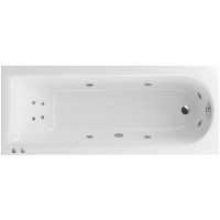 Акриловая ванна Excellent Aurum Slim 180x80 с гидромассажем