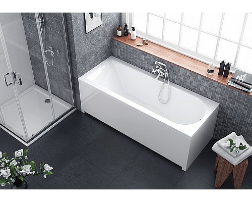Акриловая ванна Excellent Aurum 180x80 WAEX.AUR18WH без гидромассажа Акриловая ванна Excellent Aurum 180x80 WAEX.AUR18WH без гидромассажа