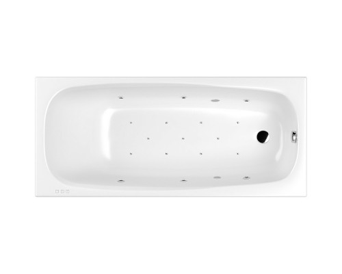 Акриловая ванна Whitecross Layla 180x80 с гидромассажем