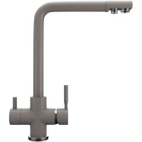 Смеситель для кухни Ulgran Quartz Асфальт