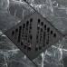 Душевой трап Orange 100x100 с Черной матовый решеткой