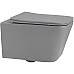 Унитаз Abber Rechteck AC1201MG подвесной Серый матовый с сиденьем Микролифт