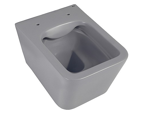 Унитаз Abber Rechteck AC1201MG подвесной Серый матовый с сиденьем Микролифт