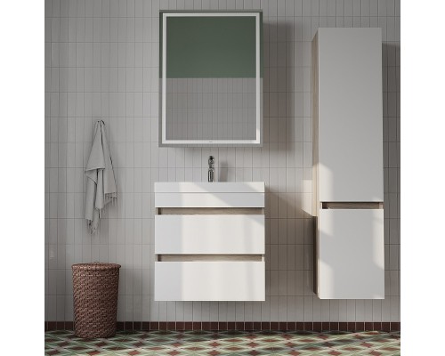 Зеркальный шкаф Iddis Zodiac 60 ZOD6000i99 с подсветкой Белый