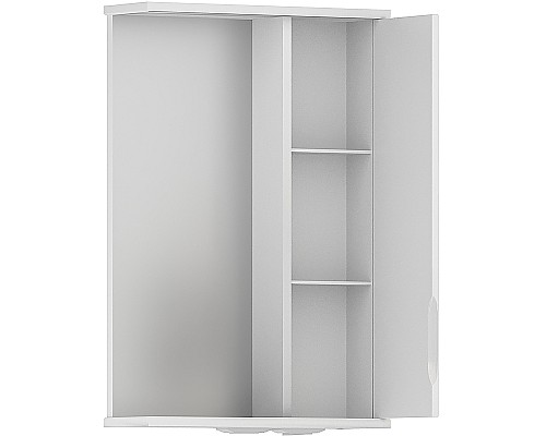 Зеркало со шкафом Volna Adel 50 R zsADEL50.R-01 с подсветкой Белое