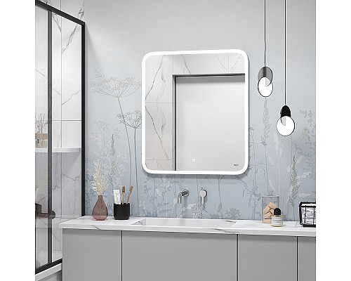 Зеркало Reflection Blessed 800х900 RF5429BL с подсветкой с сенсорным выключателем и диммером