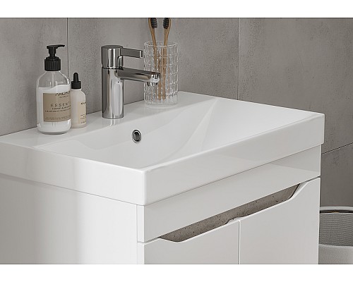Тумба под раковину Volna Lake 70.2D tnLAKE70.2D-01 Белая