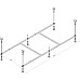 Каркас для ванны AM.PM X-Joy 170x75 W94A-170-075W-R Серый