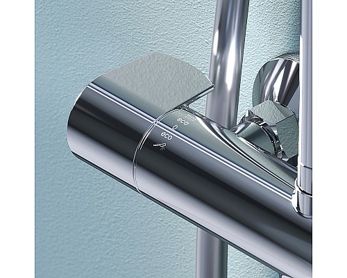 Душевая система AM.PM X-Joy F0785A500 с термостатом Хром