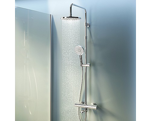 Душевая система AM.PM X-Joy F0785A500 с термостатом Хром