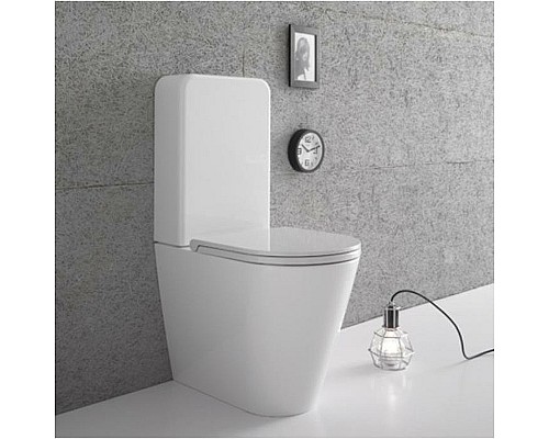 Унитаз компакт Globo Forty3 FO003.BI без бачка и сиденья