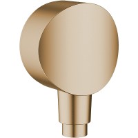 Шланговое подключение Hansgrohe Fixfit S Шлифованная бронза
