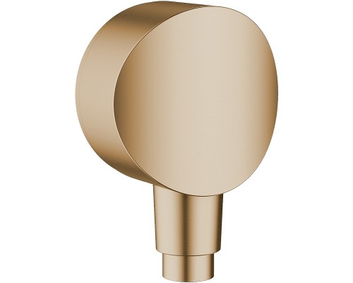 Шланговое подключение Hansgrohe Fixfit S Шлифованная бронза
