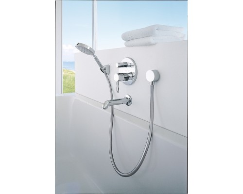 Шланговое подключение Hansgrohe Fixfit S Шлифованная бронза