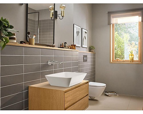 Смеситель для раковины Hansgrohe Rebris E 72568000 Хром