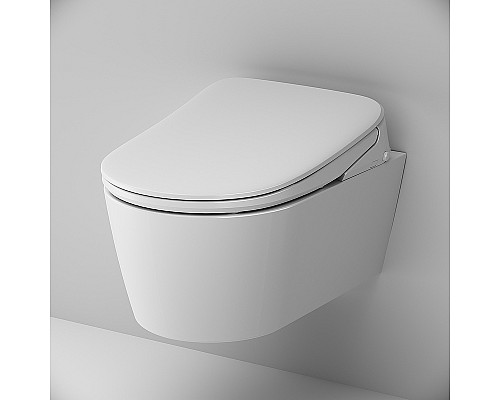 Унитаз AM.PM Func C8F1702SC подвесной с электронным сиденьем Микролифт