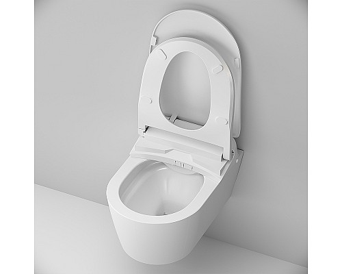 Унитаз AM.PM Func C8F1702SC подвесной с электронным сиденьем Микролифт