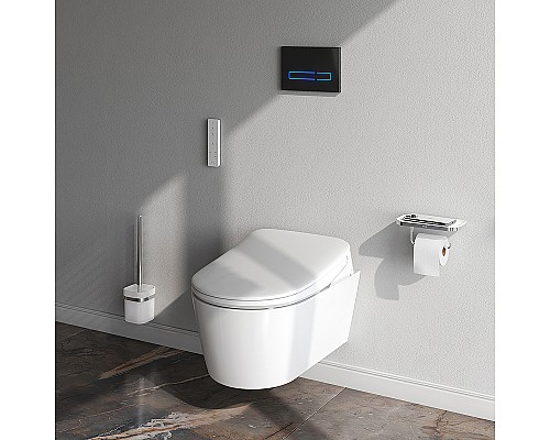 Унитаз AM.PM Func C8F1702SC подвесной с электронным сиденьем Микролифт