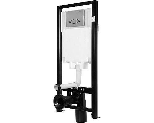 Инсталляция Jacob Delafon E21822-CP для унитаза с клавишей смыва Хром