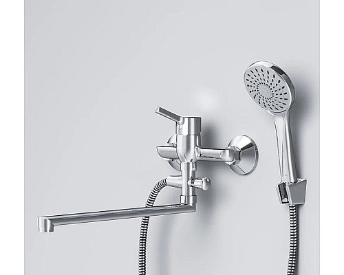 Смеситель для ванны AM.PM X-Joy F85B90100 универсальный Хром