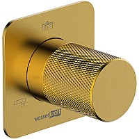 Переключатель потоков WasserKRAFT Schunter A307 Золото матовое