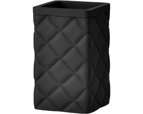 Стакан для зубных щеток WasserKRAFT Mosel K-4528 Черный матовый