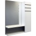 Зеркало со шкафом Comforty Нарва 70 Белое матовое