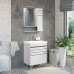 Зеркало со шкафом Comforty Нарва 70 Белое матовое