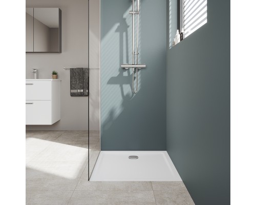 Тумба с раковиной Vitra Root 80 подвесная Белая глянцевая