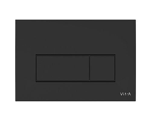 Клавиша смыва Vitra Root Square 740-2311 Черная матовая Клавиша смыва Vitra Root Square 740-2311 Черная матовая
