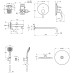 Душевая система Vitra Solid S Хром