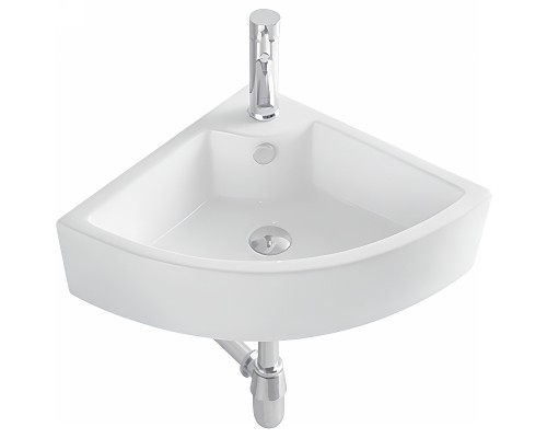 Раковина Aquatek 47 AQ5166B-00 угловая Белая