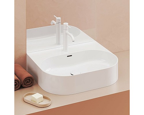 Раковина Ravak Ceramic Slim Wall O 55 XJX01155004 Белая Раковина Ravak Ceramic Slim Wall O 55 XJX01155004 Белая