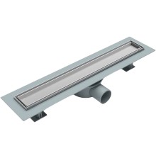 Душевой лоток Esbano Eco 50 E-TILE-50MC с решеткой Хром матовый / под плитку
