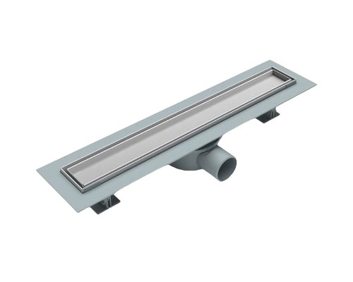 Душевой лоток Esbano Eco 50 E-TILE-50MC с решеткой Хром матовый / под плитку