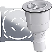 Сифон для душевого поддона RGW S-020 502402000-01 Хром