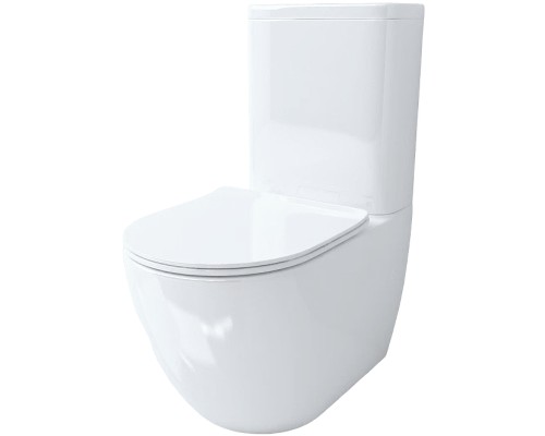 Унитаз компакт Esbano Fortex-N Белый с бачком и сиденьем Микролифт