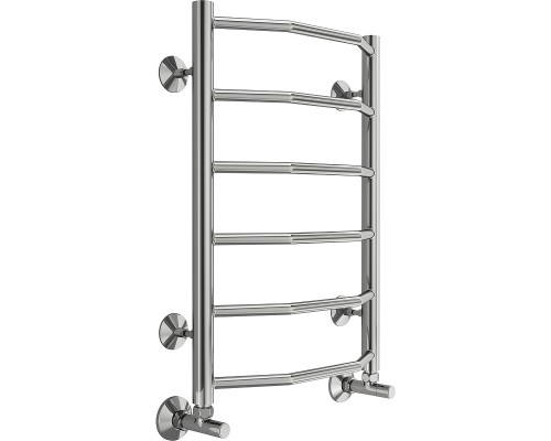 Водяной полотенцесушитель Terminus Виктория П6 400x600 4670078530066 Хром, нижнее подключение, G 1/2" ВР