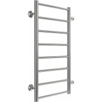 Водяной полотенцесушитель Terminus Аврора П8 400х800 бп600 4670078529916 Хром, боковое подключение, G 1" НР