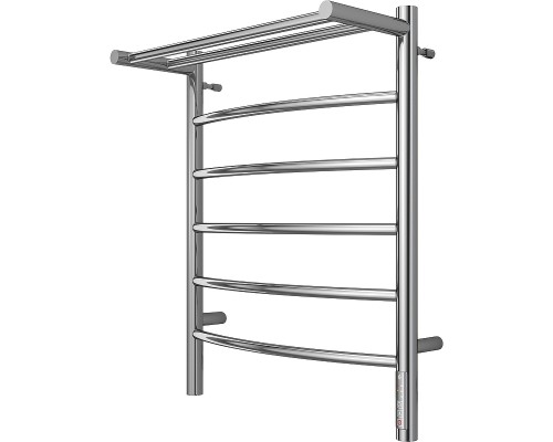 Электрический полотенцесушитель Terminus Классик с/п П6 500х650 4670078531391 с полкой Хром