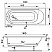 Акриловая ванна Vagnerplast Kasandra 140x70 VPBA147KAS2X-04 без гидромассажа