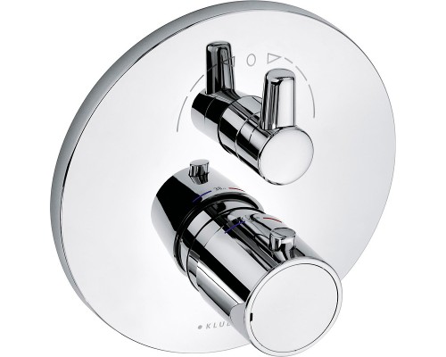 Душевая система Kludi Zenta 388320545 с термостатом Хром